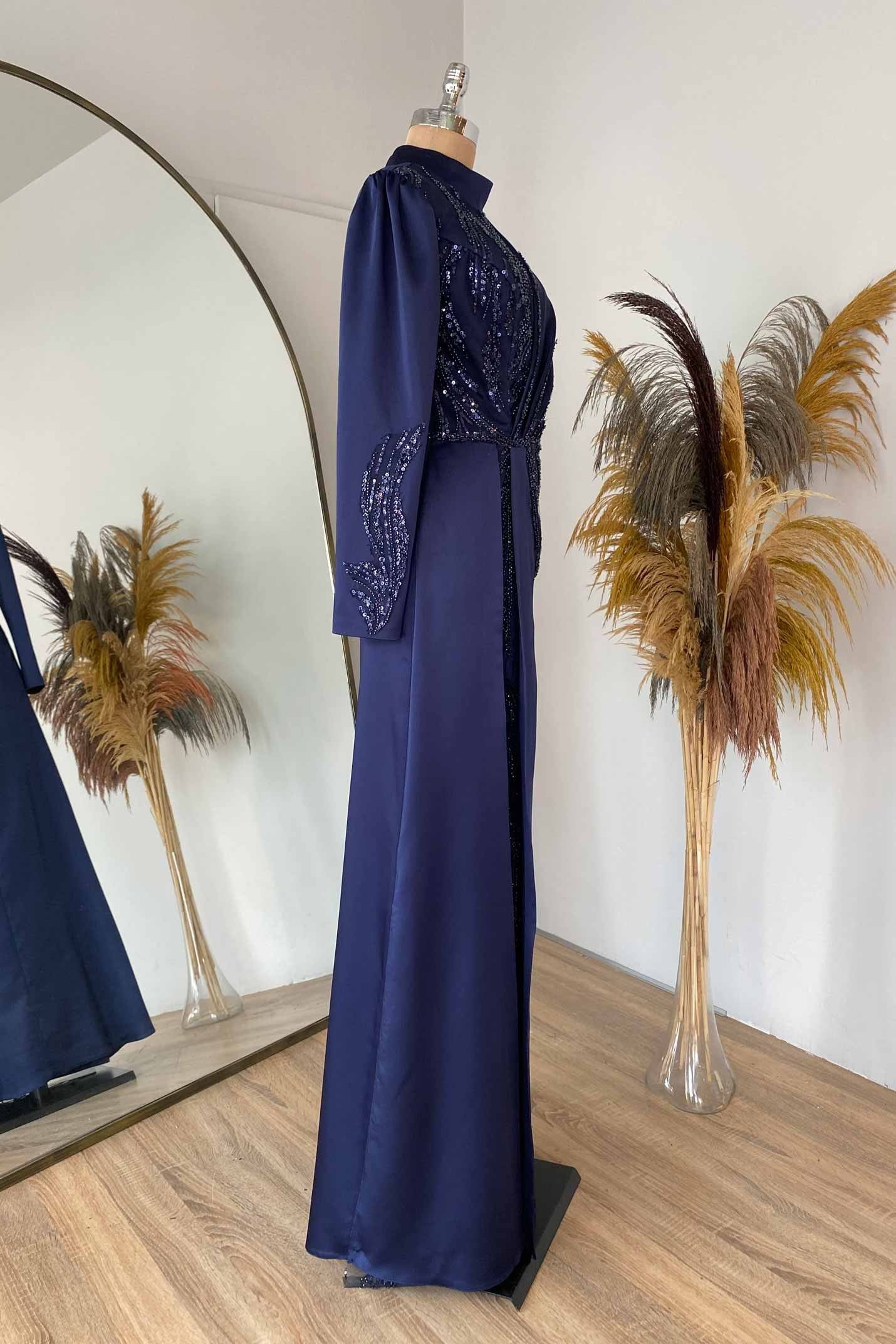 Firuze Abiye Lacivert