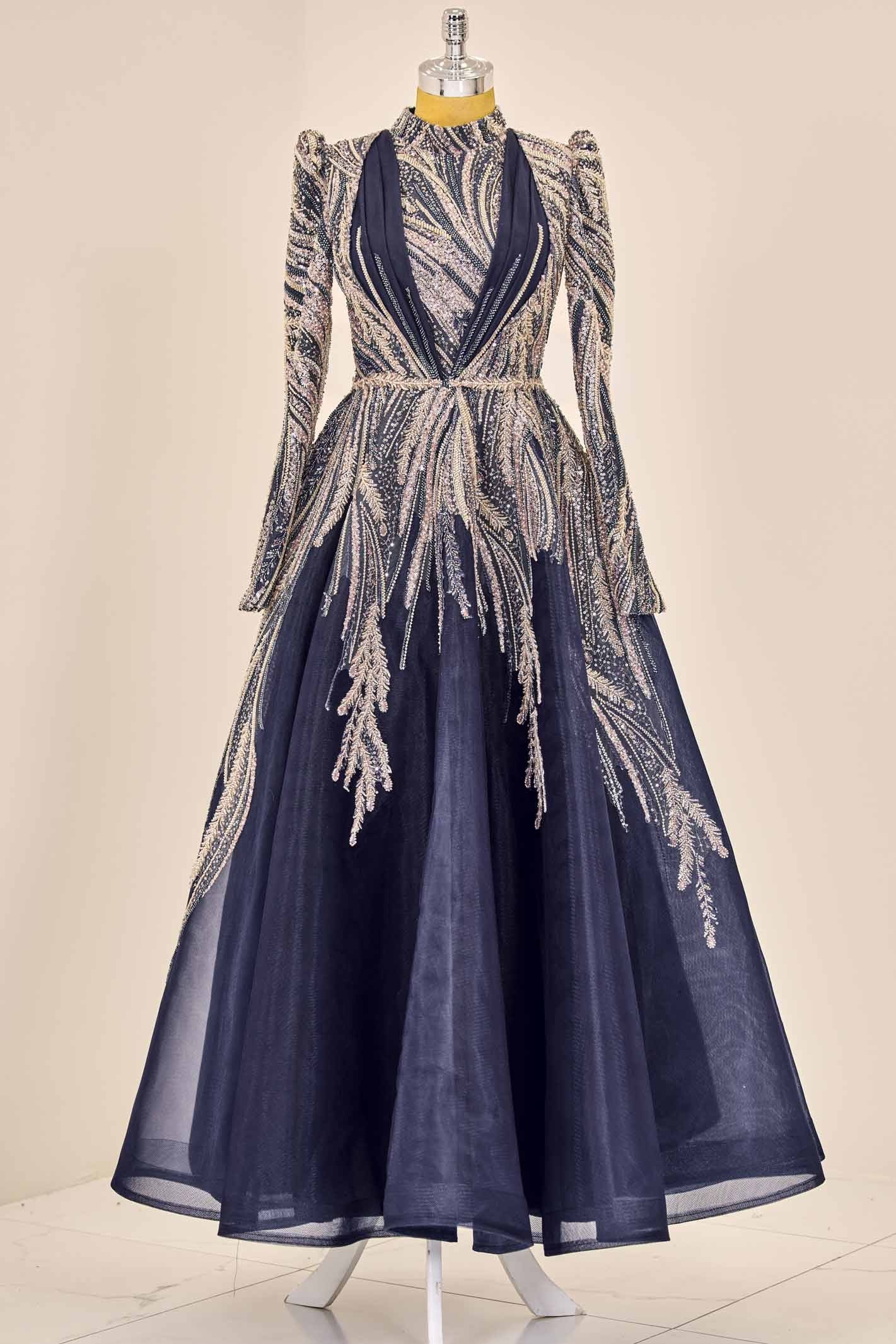 Kübra Abiye Lacivert