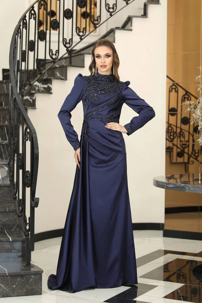 Asilay Abiye Lacivert