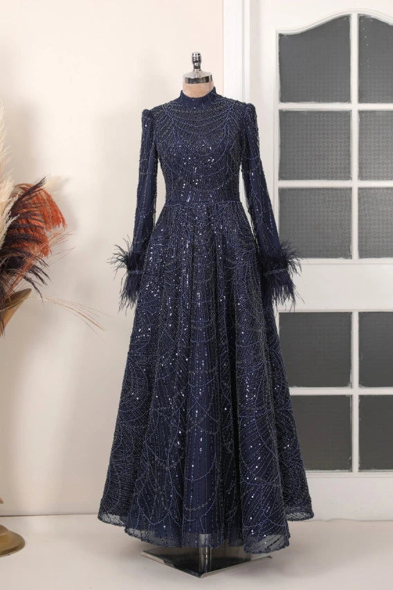 Rosalin Abiye Lacivert