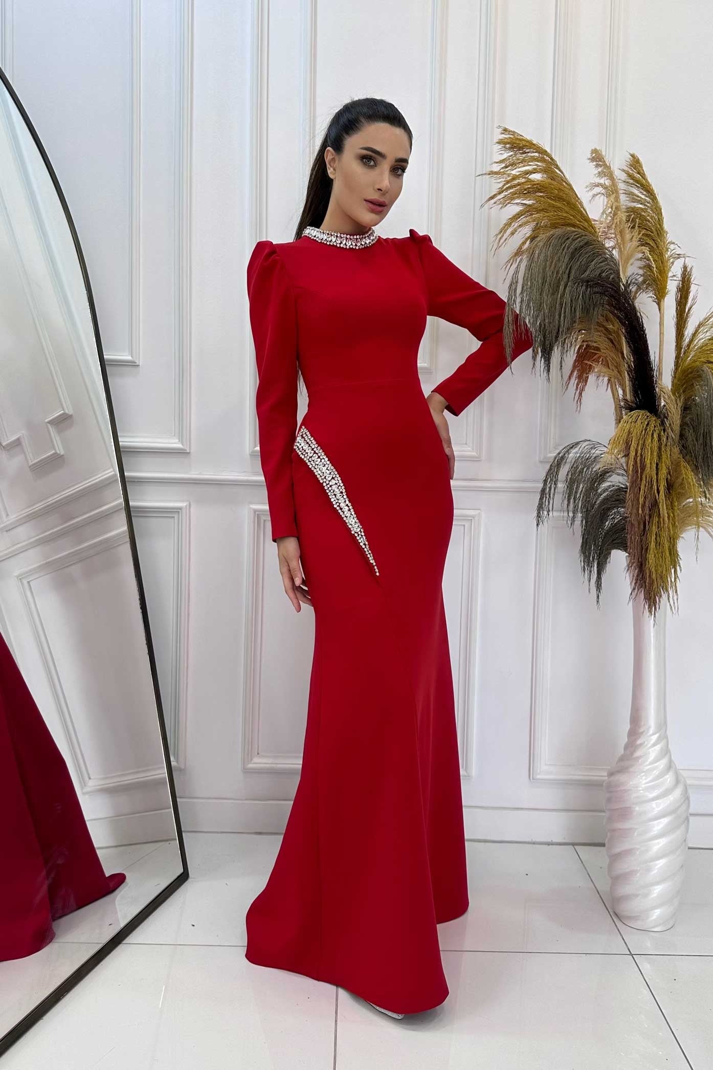 Rosa Abiye Kırmızı