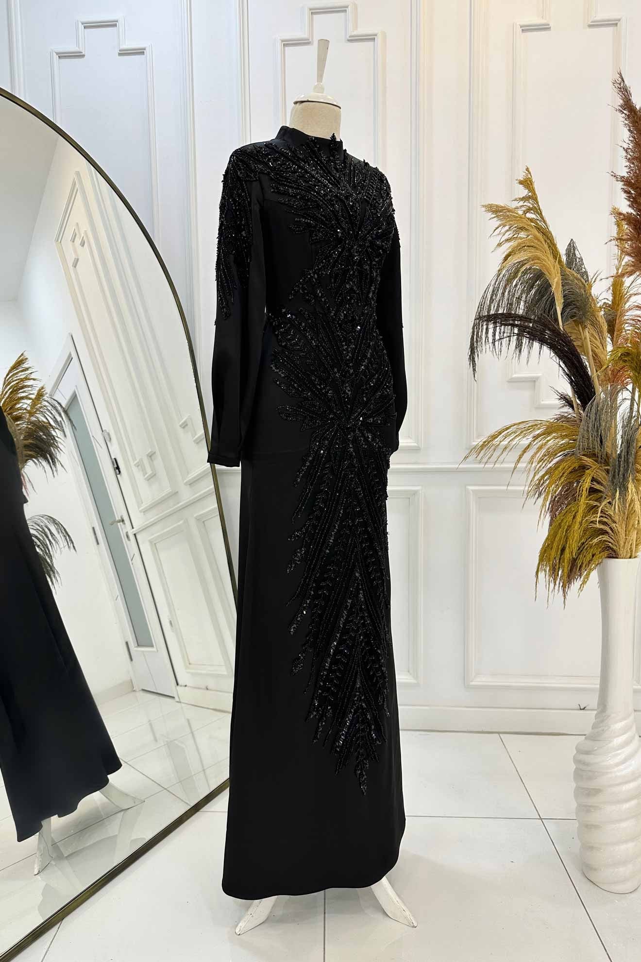 Yıldız Abiye Siyah