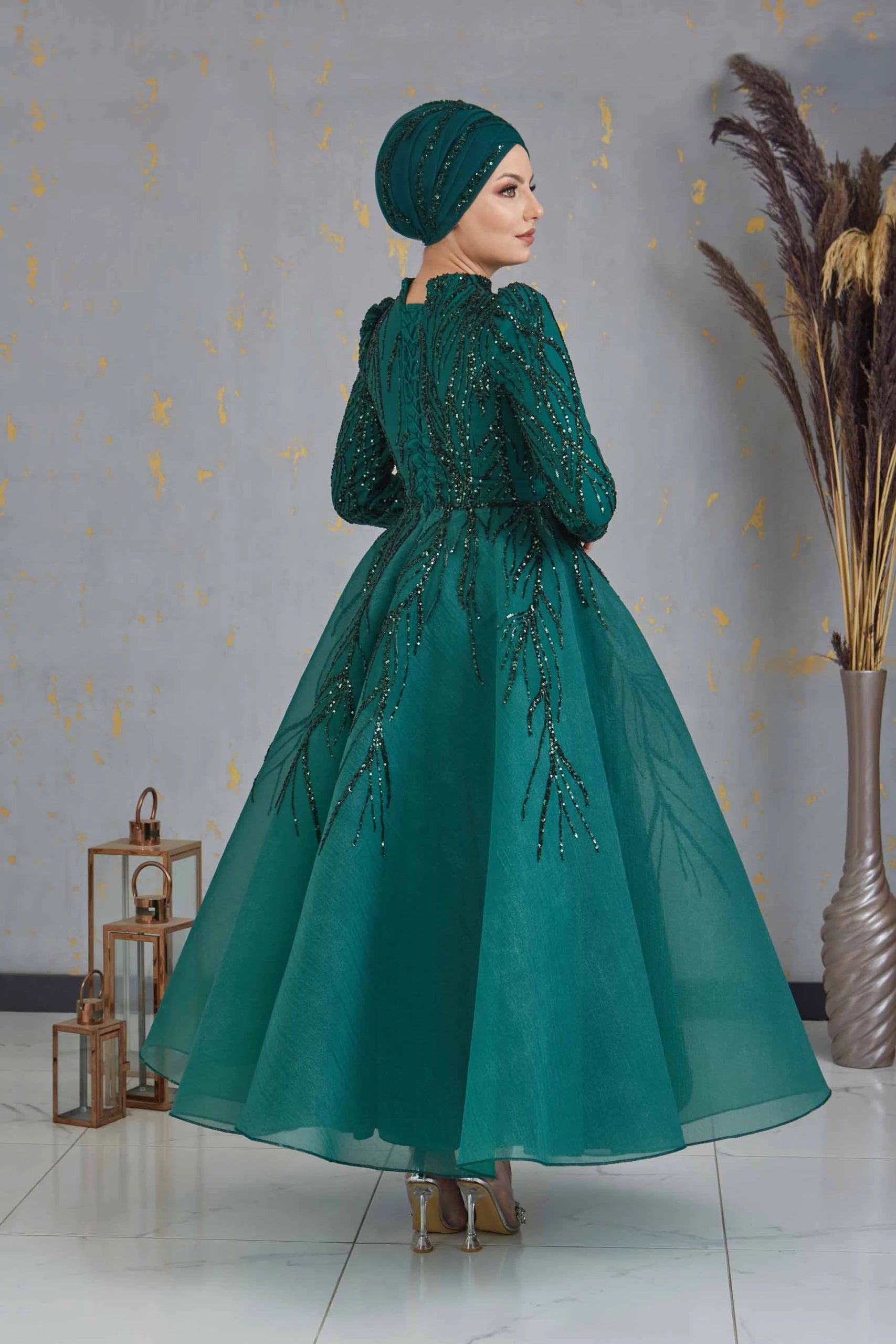 Prenses Abiye Zümrüt