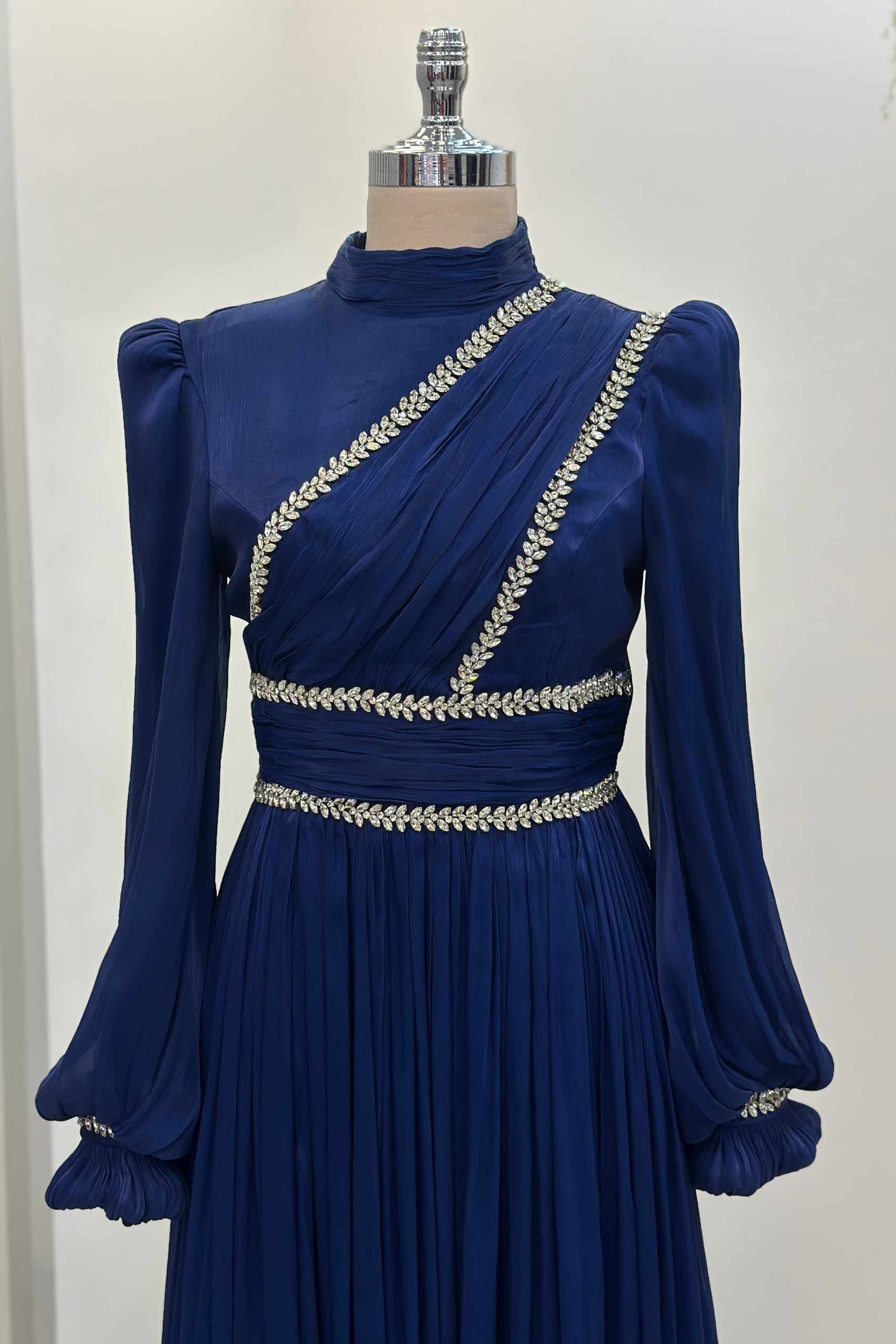 Hermonie Abiye Lacivert