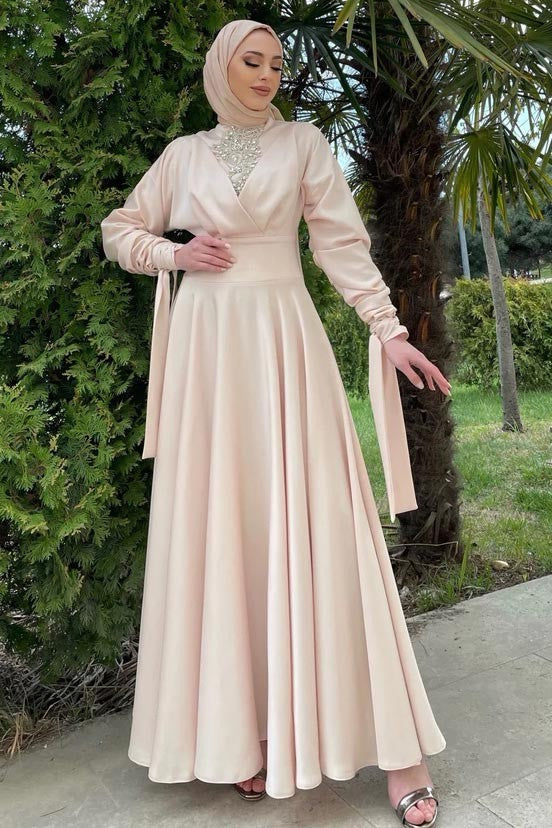 Somon Gözde Tesettür Abiye