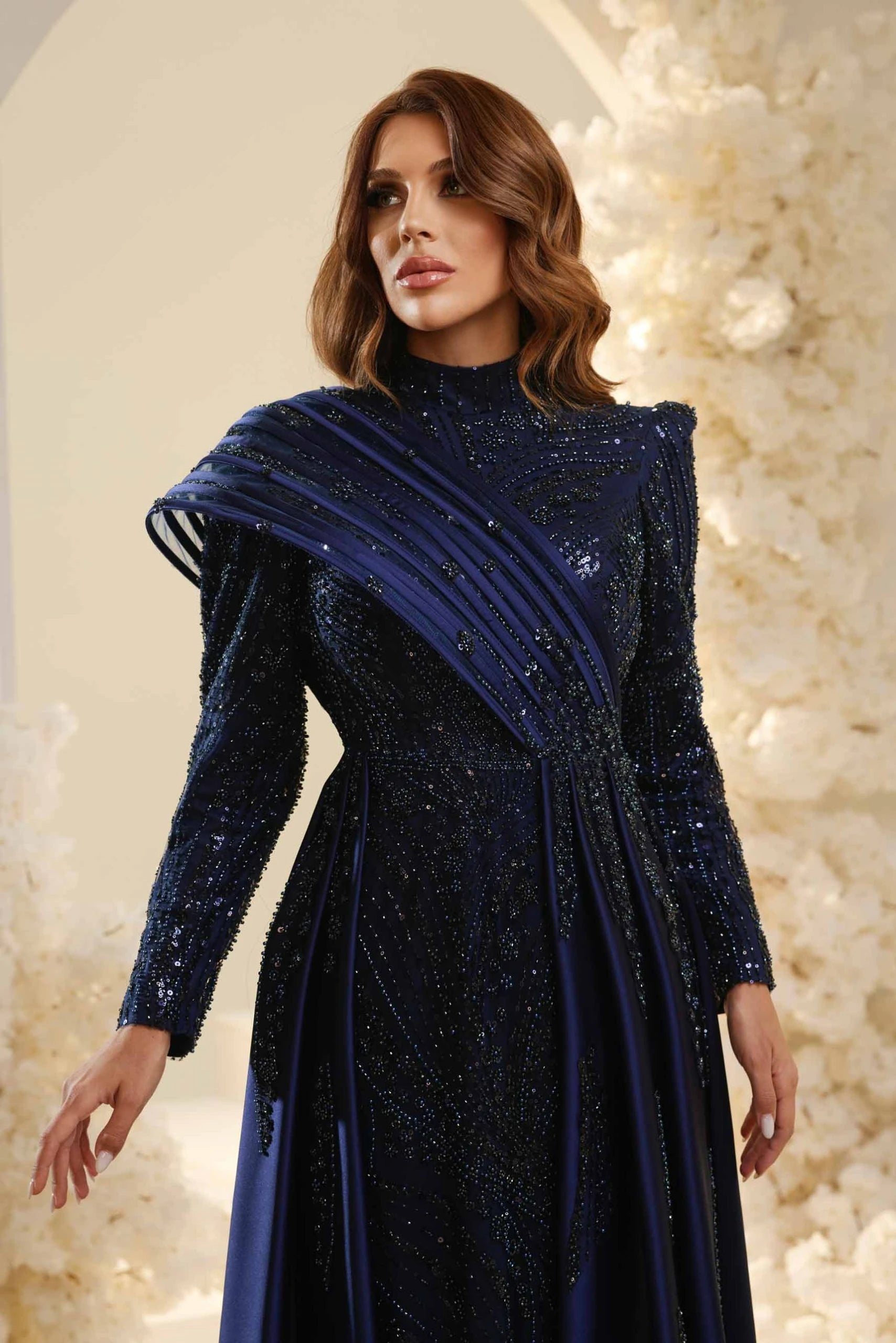 Violet Abiye Lacivert