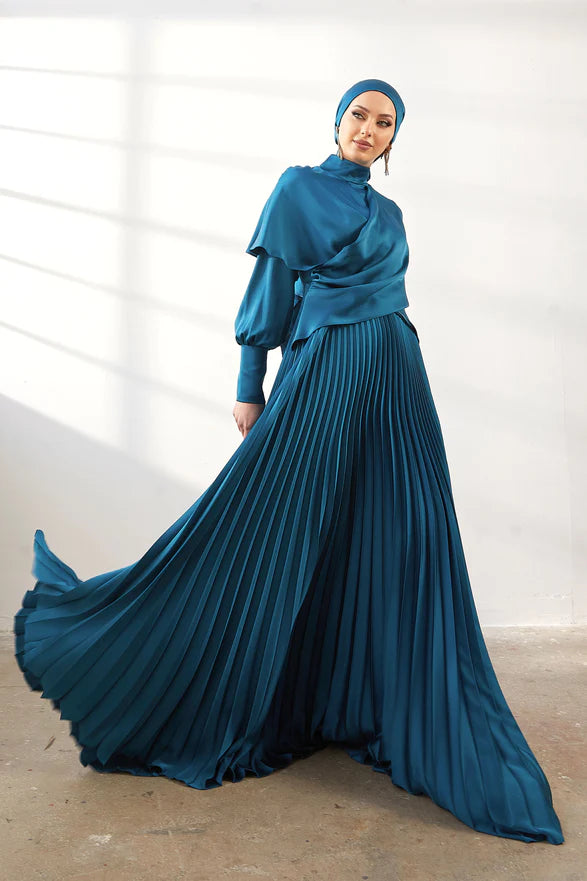 Rüya Petrol Tesettür Abiye