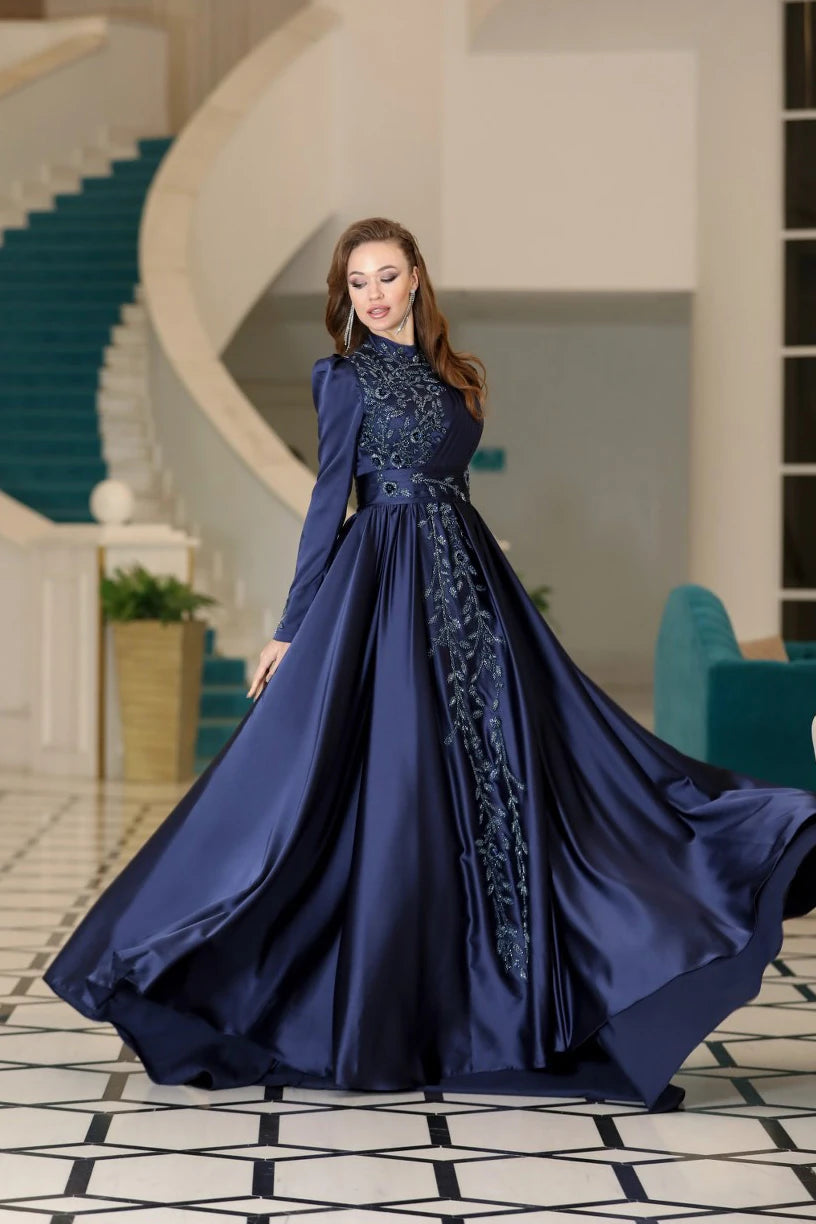 Bahar Abiye Lacivert