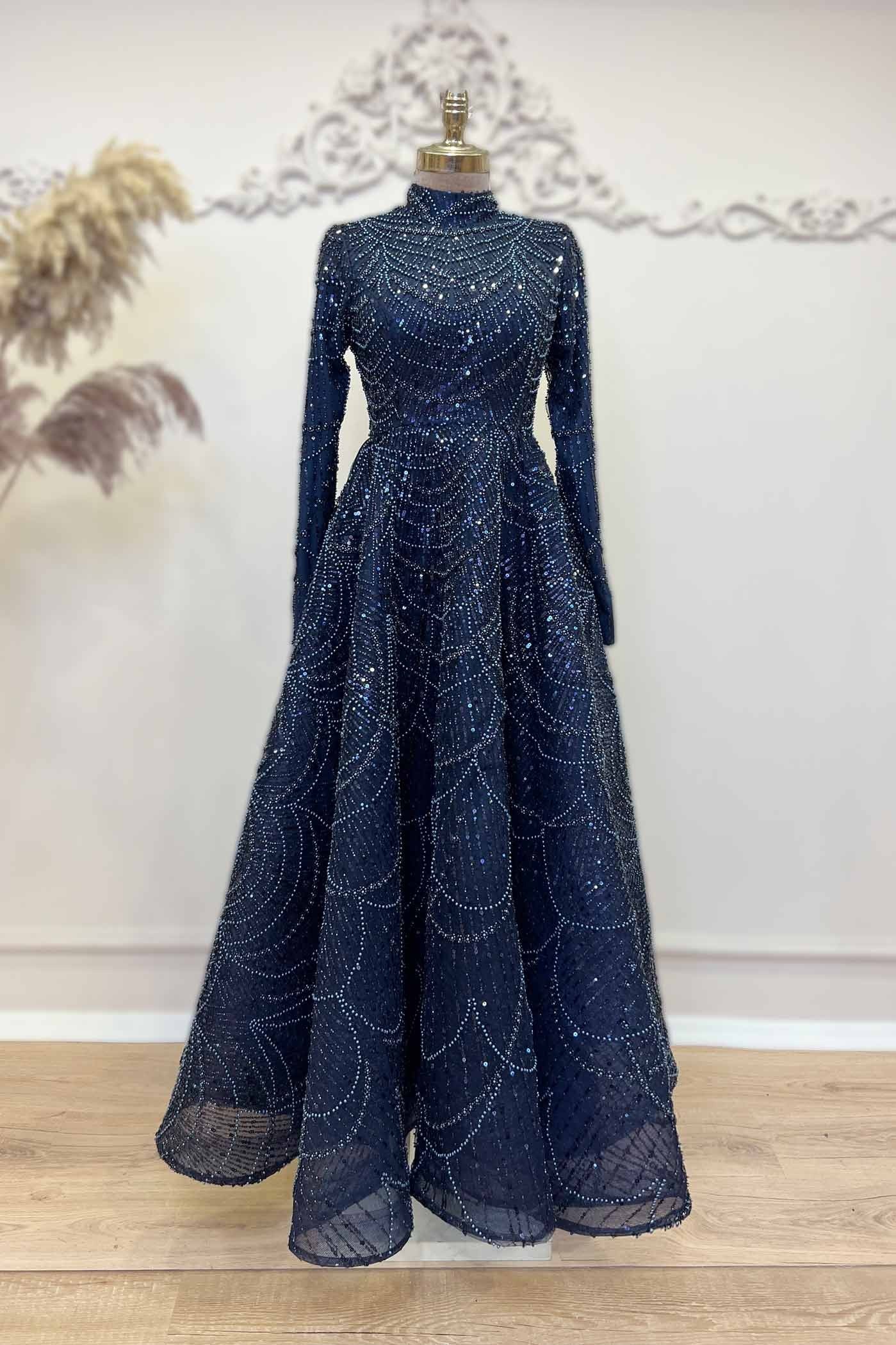 Alinda Abiye Lacivert