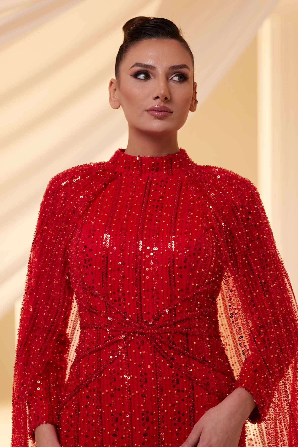 Efsun Abiye Kırmızı