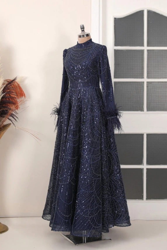 Rosalin Abiye Lacivert