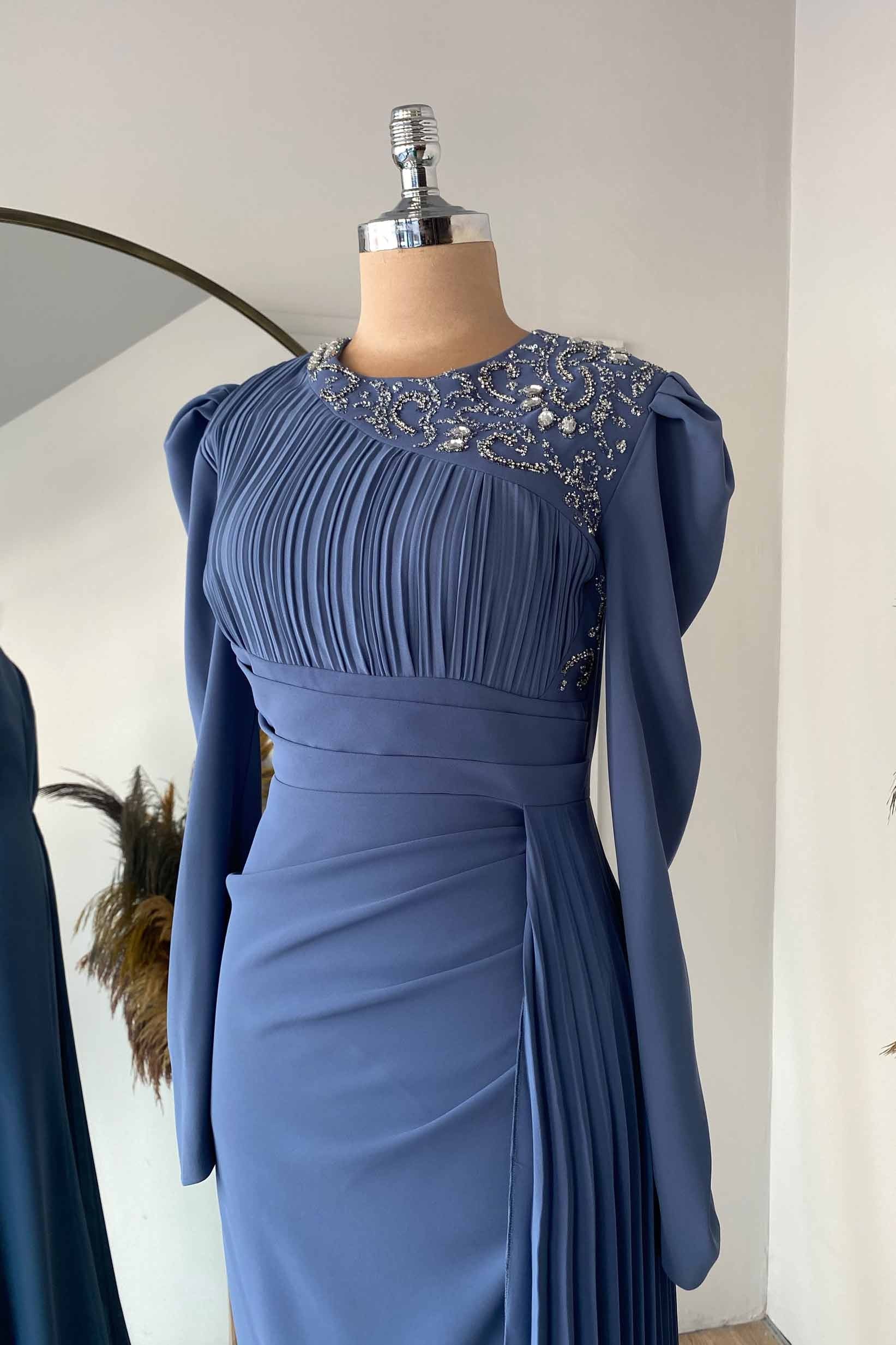 Suzanna Abiye İndigo