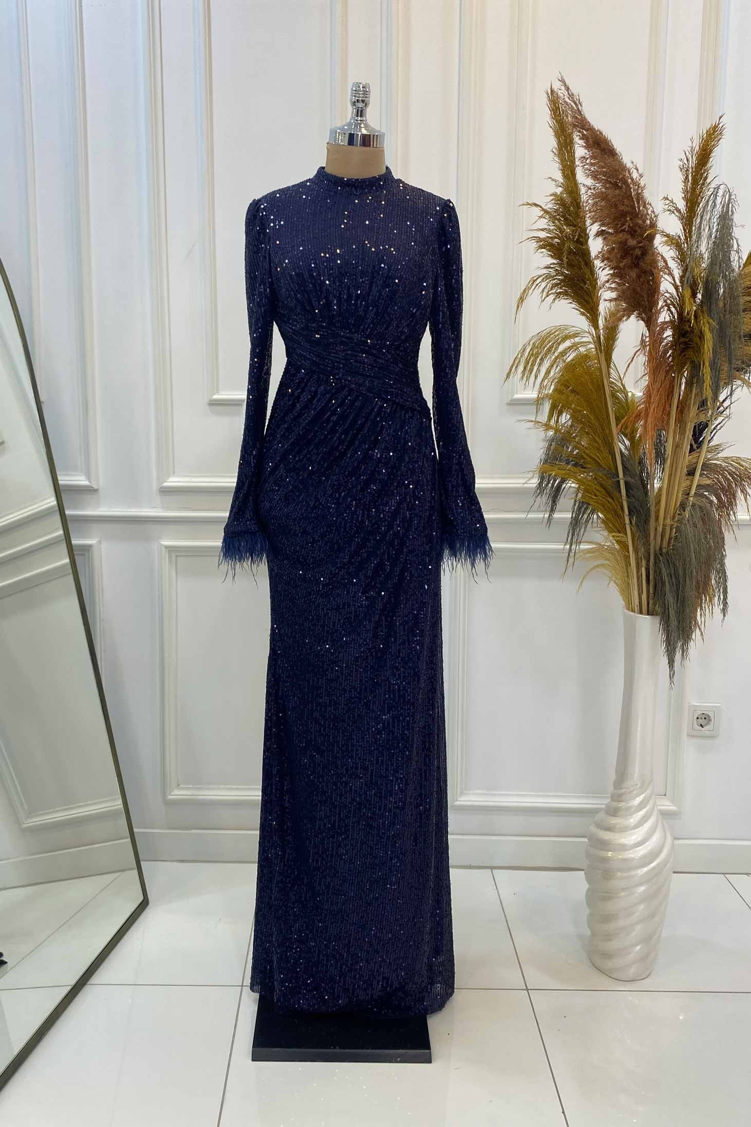 Pulpayet Abiye Lacivert