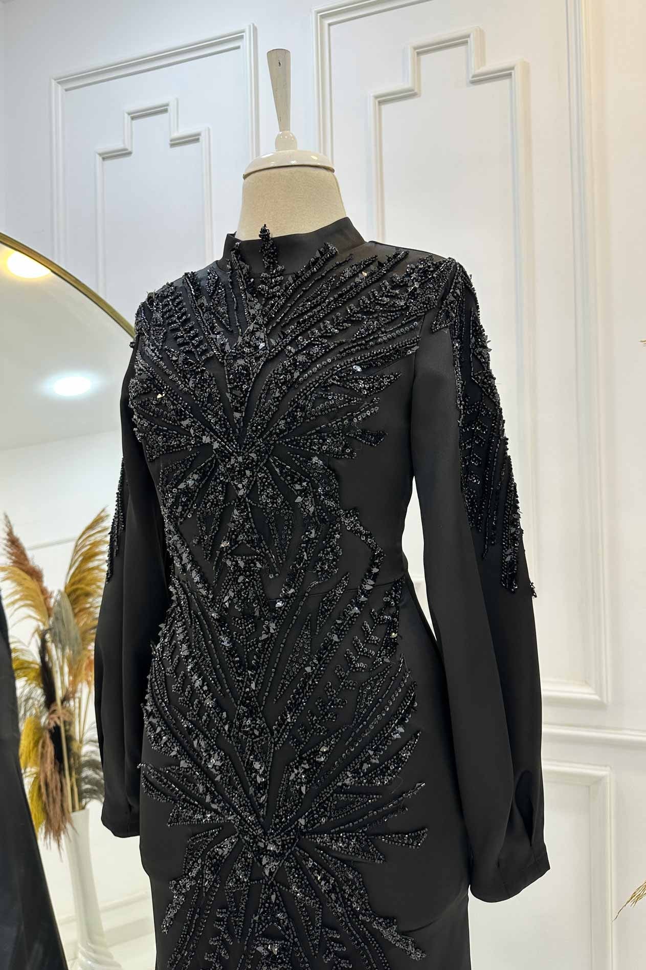 Yıldız Abiye Siyah