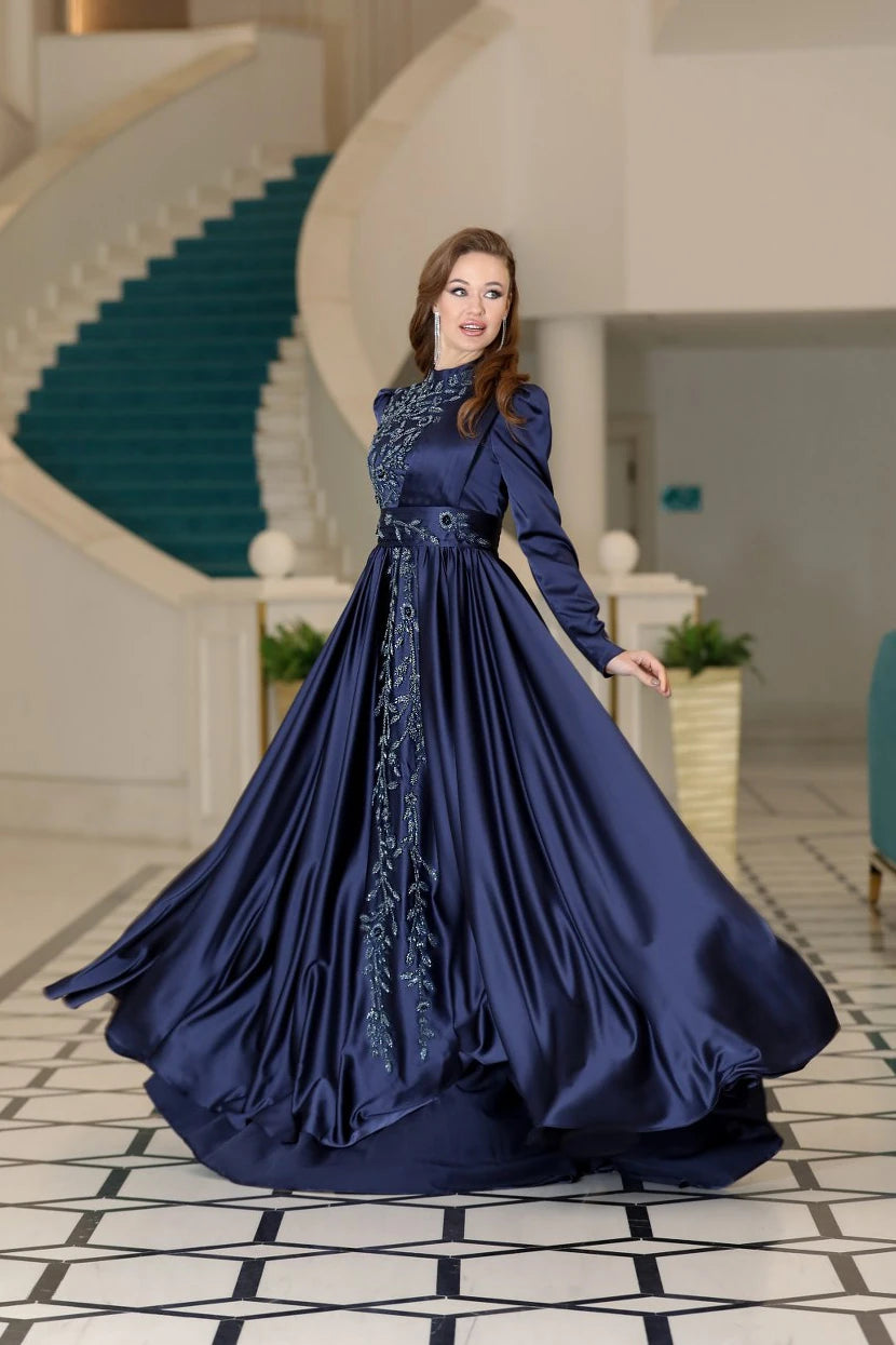 Bahar Abiye Lacivert