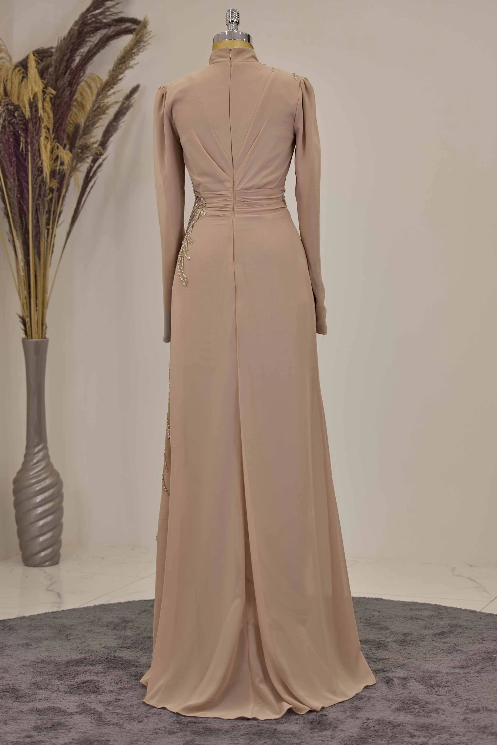 Ebru Tulum Abiye Gold