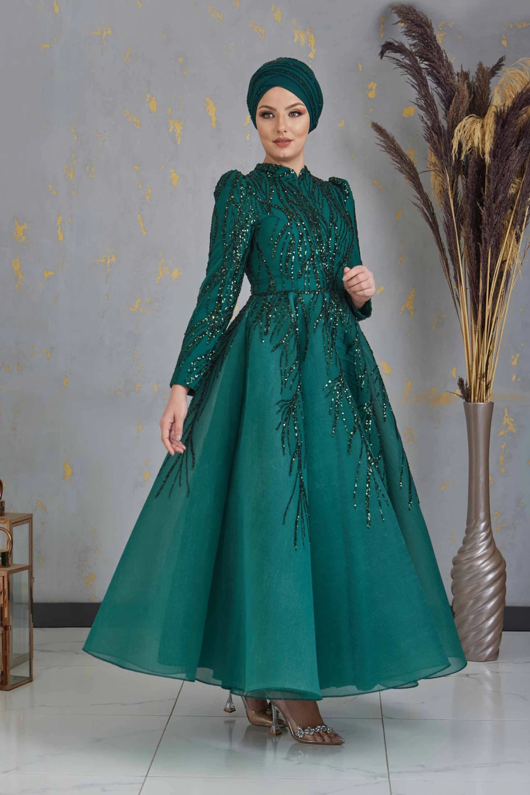 Prenses Abiye Zümrüt