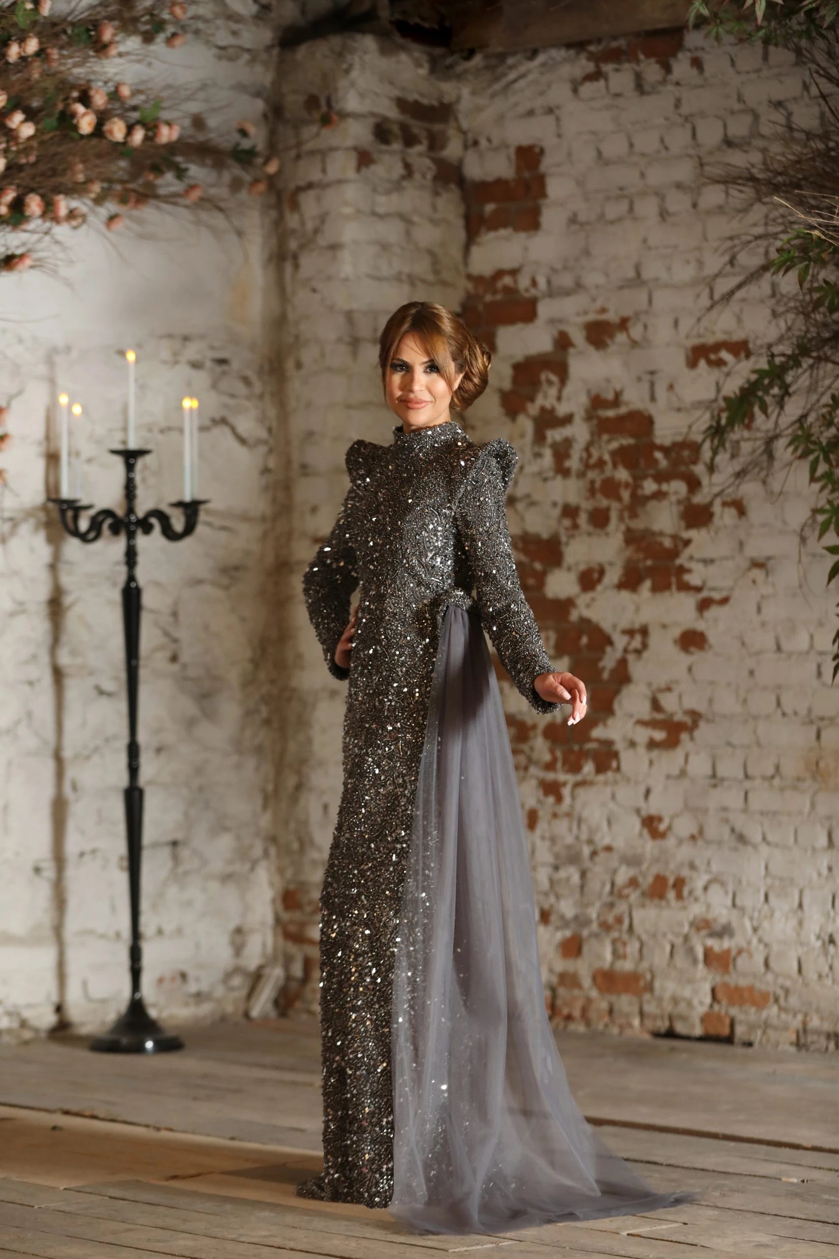 ALYA ABİYE ANTRASİT