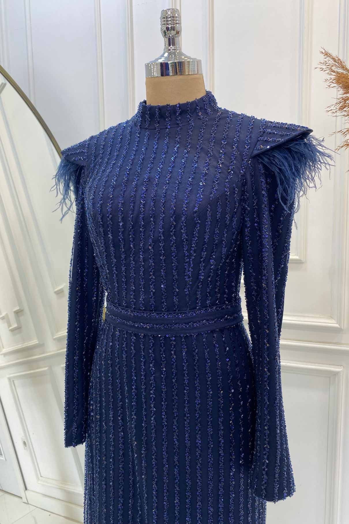 Annabel Abiye Lacivert