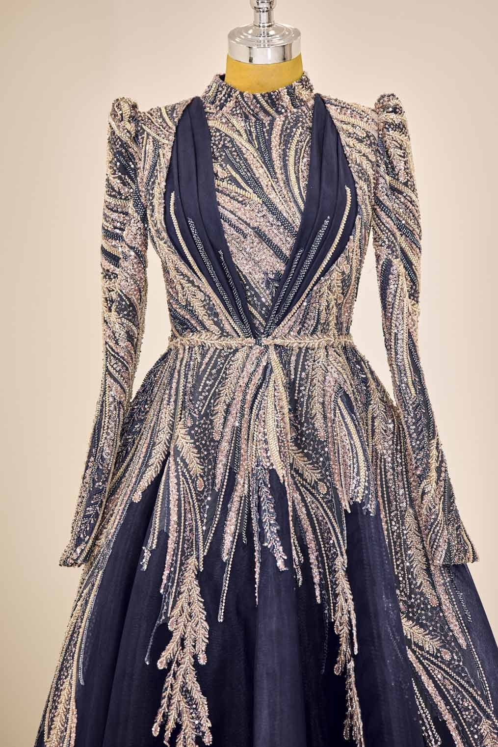 Kübra Abiye Lacivert