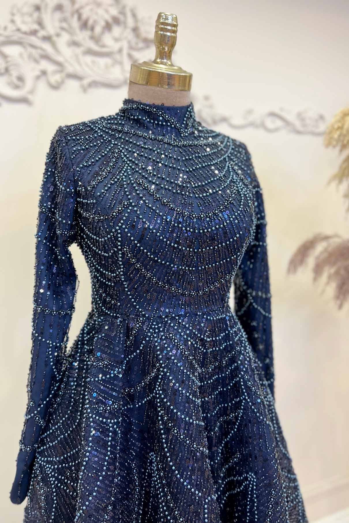 Alinda Abiye Lacivert